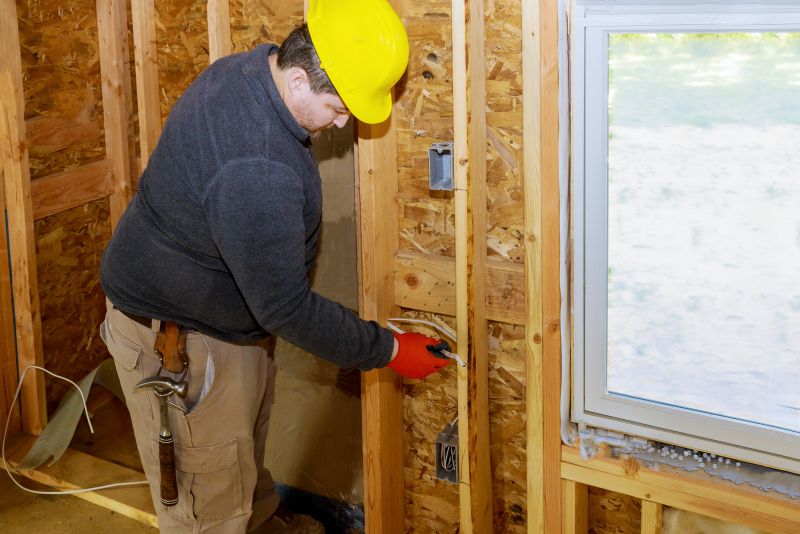 Electrician Performing Wiring